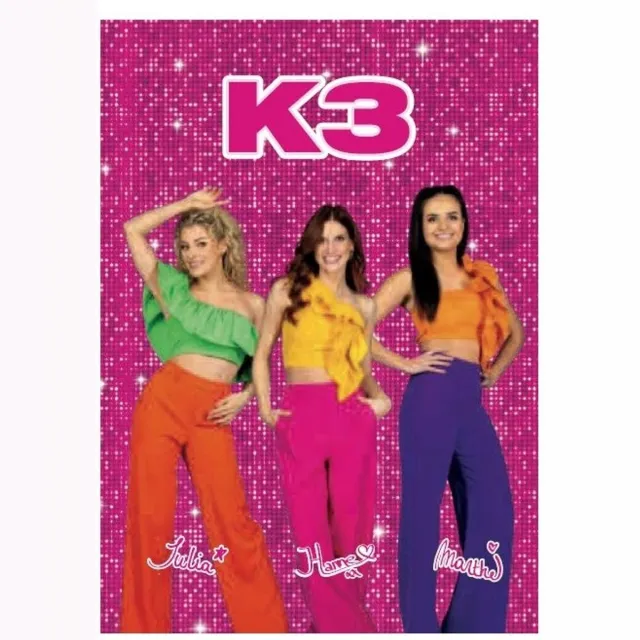 K3 Fleeceplaid Roze Signature 140x100cm