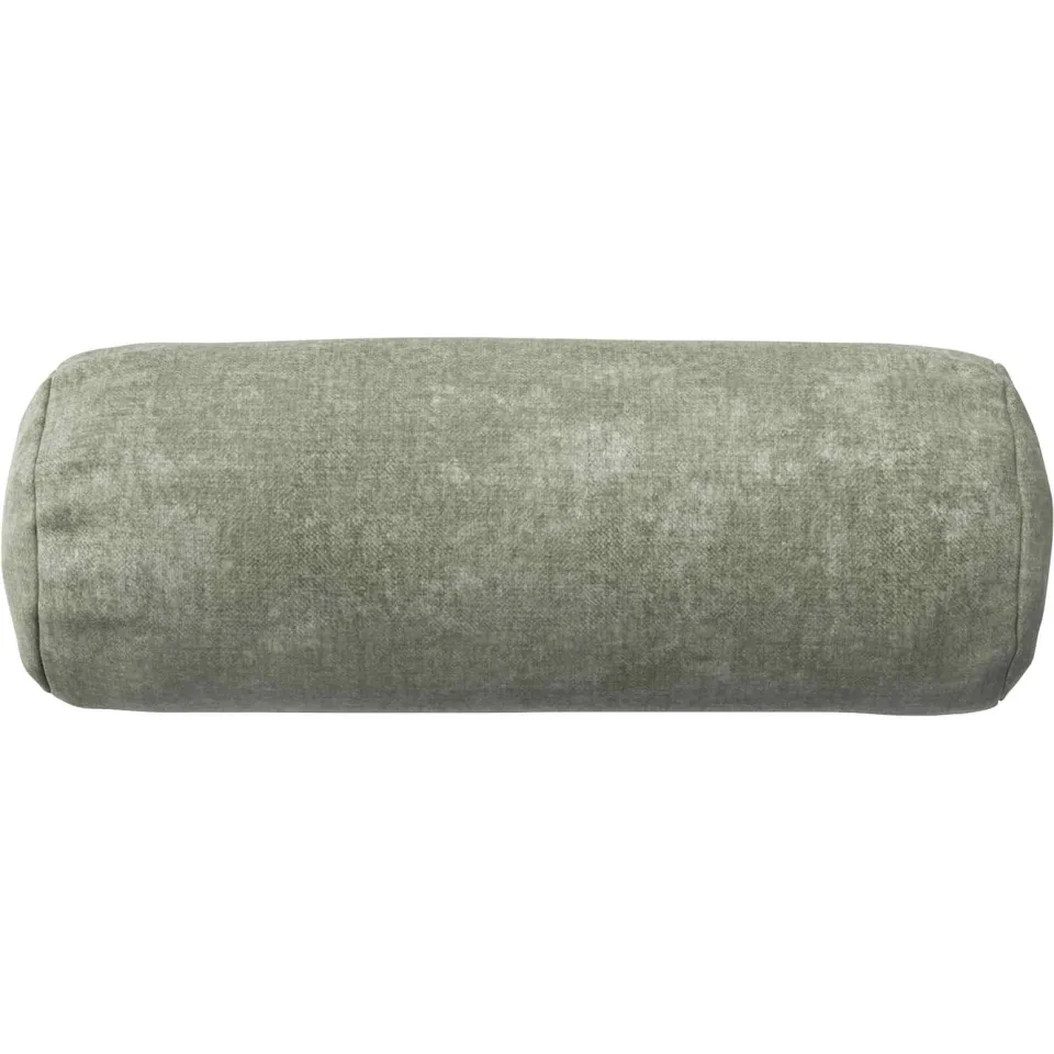 vidaXL Kussensloop 6 st HEERLEN Groen Dia. 15 x 40 cm Chenille Stof, foto 4