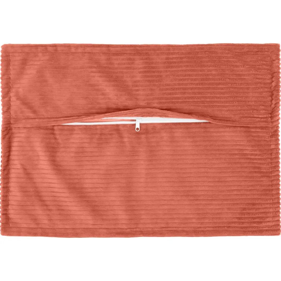 vidaXL Kussensloop 6 st HOUTEN Rood-oranje 50 x 70 cm corduroy, foto 4