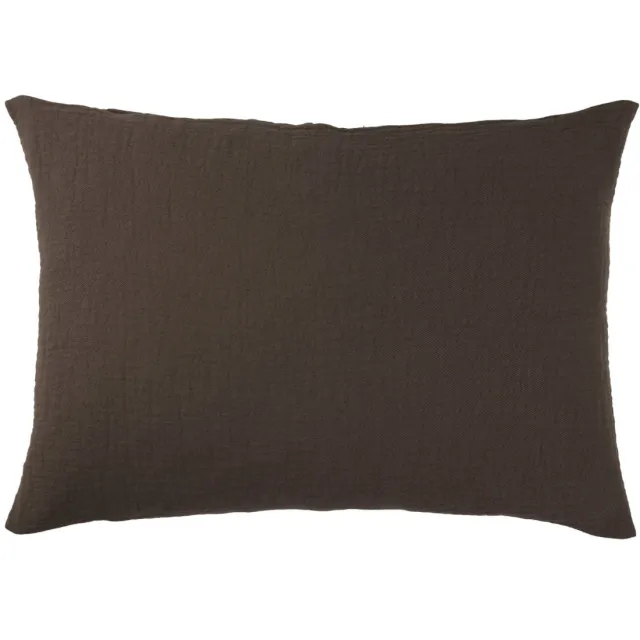 Vandyck Pure 68 katoenen kussensloop 40x55 cm bruin