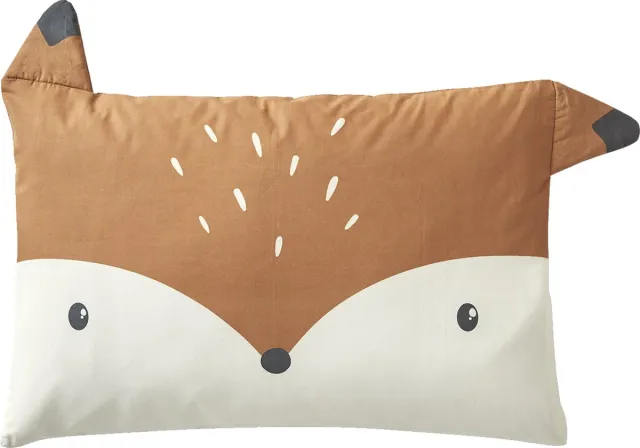 vertbaudet Babykussensloop BABY FOX hazelnoot