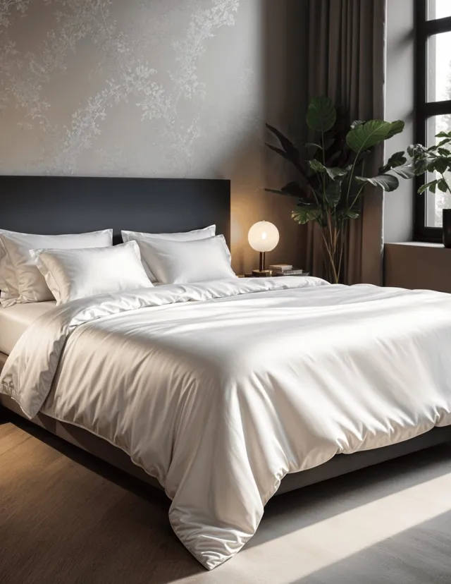 inSilk Zijden dekbed overtrek Nuovo Seta Wit 200 x 200/220 -Set inclusief 2 Zijden Kussenslopen - 100% Puur Zijde