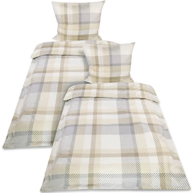 Famanu Dekbedovertrek tweepersoons van flanel, flanellen dekbedhoes, ideaal voor comfort en warmte, geschikt voor elk seizoen Zwart
