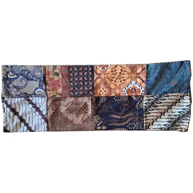 guling.nl Gulings - Exclusieve Patchwork Guling overtrek hoes met uniek handgemaakte Batik Motief op Zachte Katoen Design - Large ~90xØ~20cm. (100x35cm.) Met striksluiting en Wasbaar. - Wees er snel bij-> TIJDELIJKE INTRODUCTIE KORTING! Alleen Hoes Meerkleurig