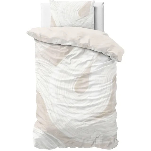 Sleeptime Essentials Meesie dekbedovertrek 1-persoons zand