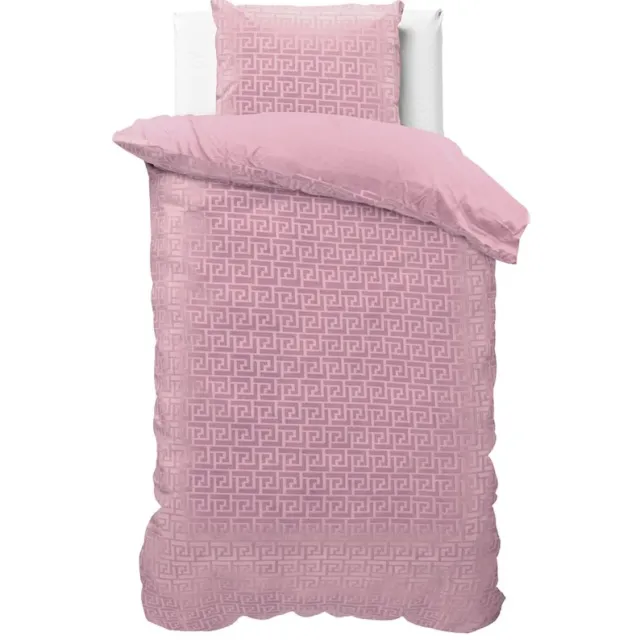 Sleeptime Fashion Dekbedovertrek - 140x200/220 + 1 kussenslopen 60x70 - Roze - Lits-Jumeaux