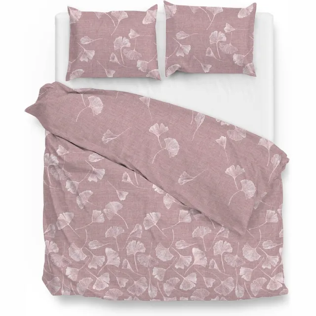Zo! Home Zohome Ornella Dekbedovertrek - Lits-jumeaux - 240x200/220 cm - Pink