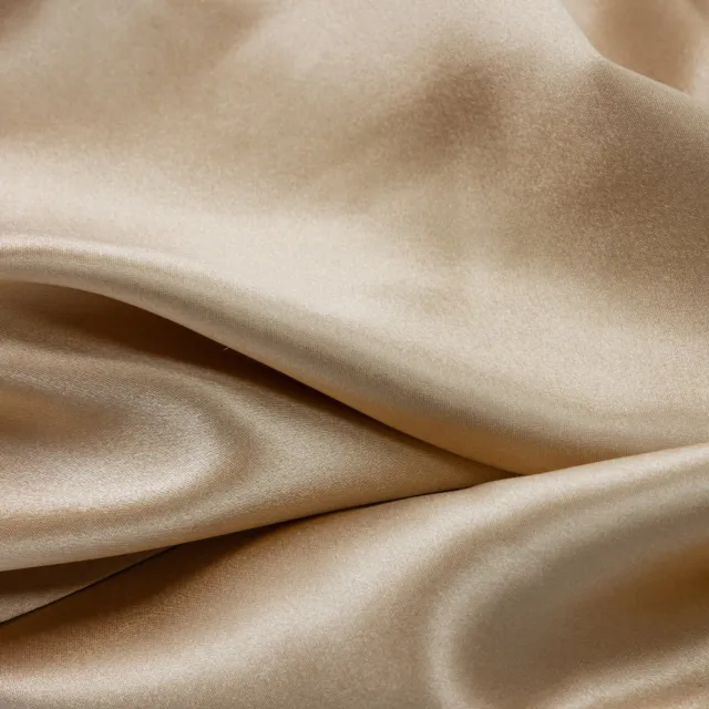 Silk Heaven 2x Zijden Kussensloop 60x70cm Donker Champagne Hotelsluiting 19 Momme - Kussensloop set - Luxe Silk Kussensloop 100% moerbei zijde - Zijde kussensloop - Silk Heaven - 60x70cm (standaard) / Hotelsluiting