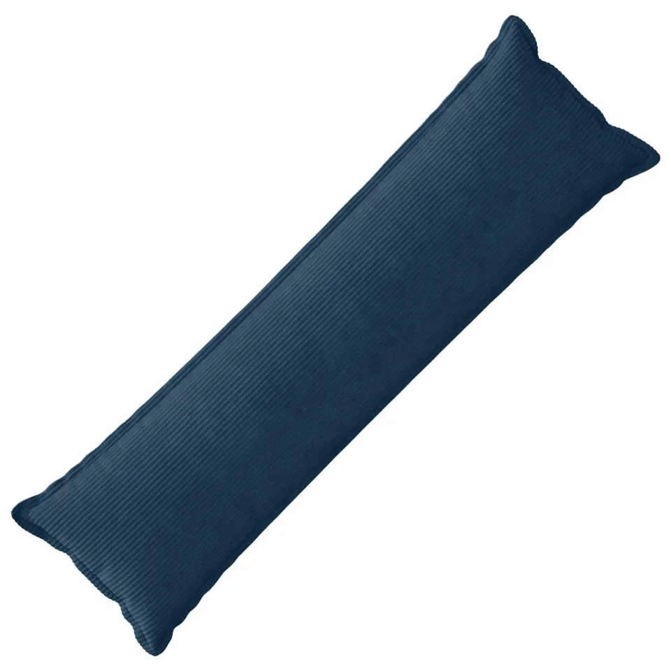 vidaXL Kussensloop HOUTEN Marineblauw 40 x 145 cm corduroy, foto 3