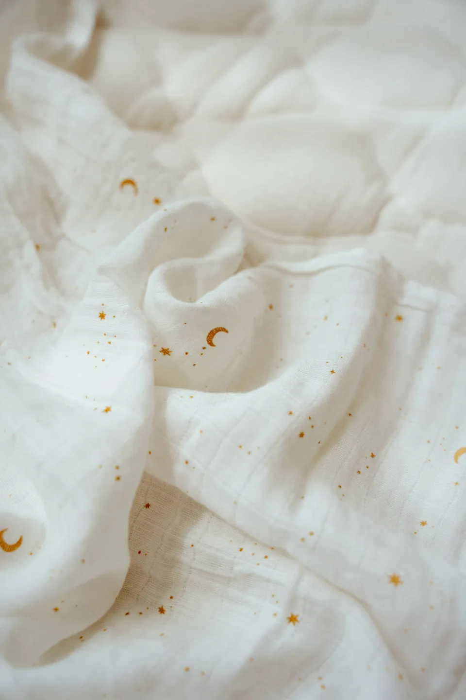 Little Dutch wiegdeken quilted Pure Soft wit, foto 6