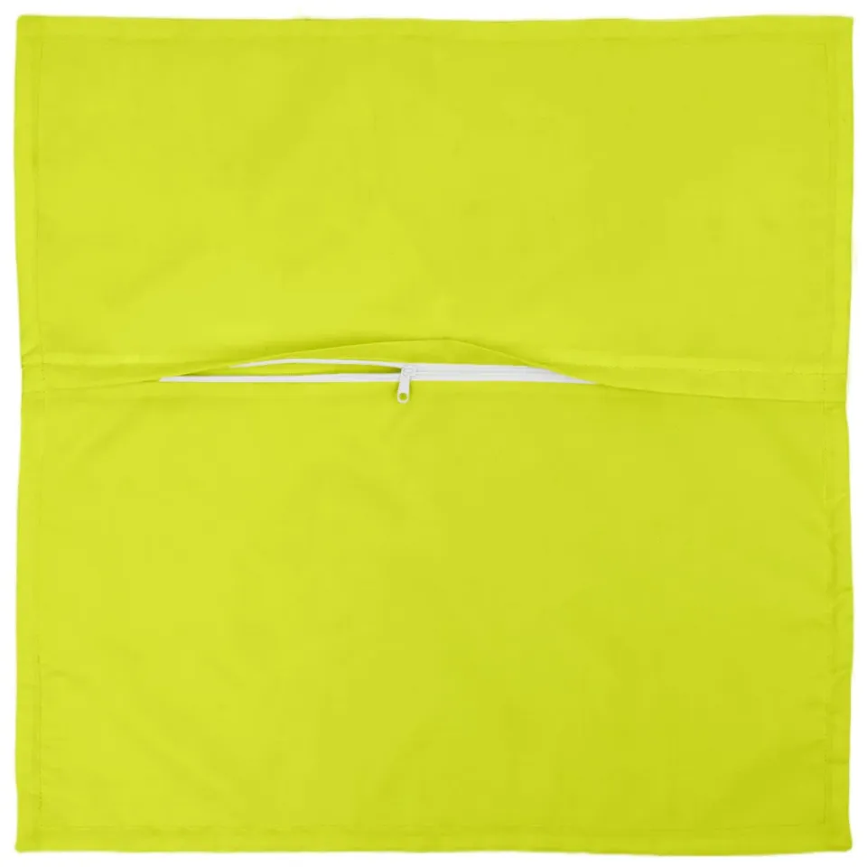 vidaXL Kussensloop 2 st HOUTEN Helder groen 55 x 55 cm Polyester, foto 4