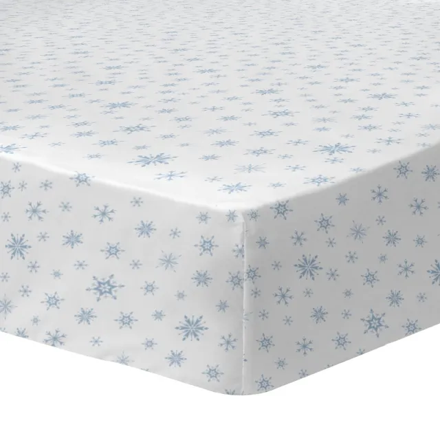Disney Frozen Hoeslaken Trio - Eenpersoons - 90 x 190/200 cm - Katoen Wit