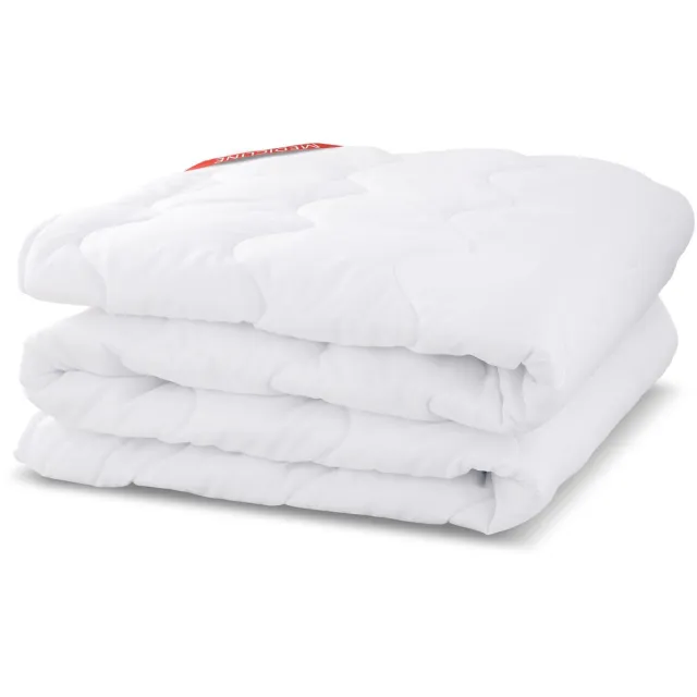 AIO FACTORY Premium matrastopper/beschermer met draadquilt 200x220cm wit