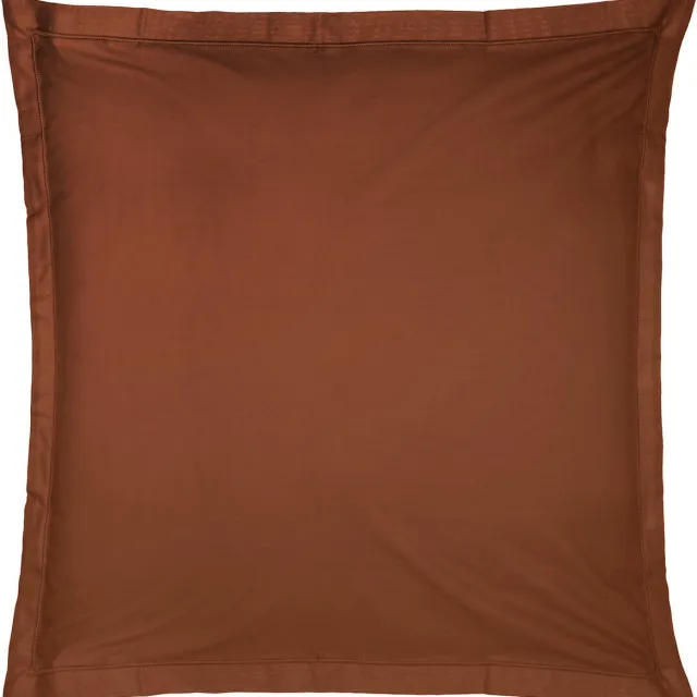 Atmosphera kussensloop set van 2 - Katoen - 63 x 63 cm - Terracotta Bruin