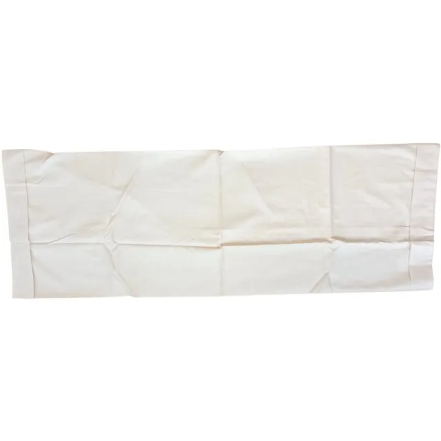 guling.nl Gulings - Beige / Sandy Katoen Overtrek – Large ~95 cm – met strik sluiting Wasbaar – Let op: ALLEEN een overtrek – guling zelf zit niet inbegrepen. (Wissel-) sloop voor gulings – ook geschikt voor andere rolkussens van ca. 80-100 cm.