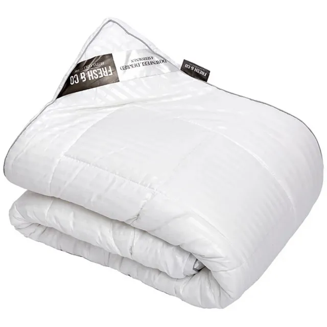 Dekbed-Discounter Fresh and Co 4-seizoenen dekbed 140 x 200 cm - Microdons - Wasbaar dekbed - Wasbaar op 60 graden - Anti-allergisch en huisstofmijtwerend - Wit
