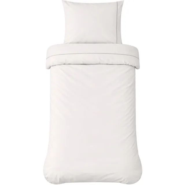 Droomtextiel Papillon Monte Carlo Dekbedovertrek Wit - 140x200/220 cm - Zeer Hoogwaardige Kwaliteit - Super Zacht