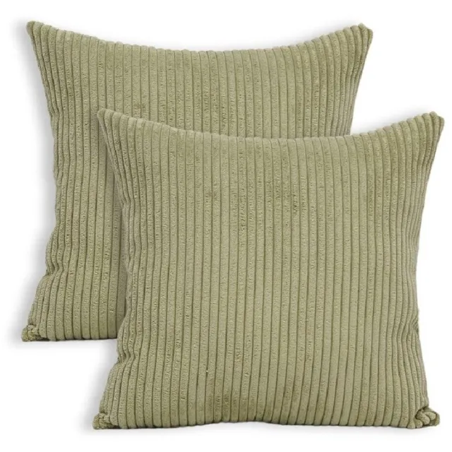 LuMali Kussensloop Olijfgroen 40x40 cm - Kinder Kussensloop - Toddler Pillow Case - OEKO-TEX®