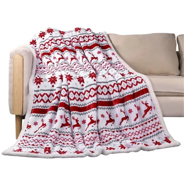 longziming Deken – Dekentje voor op de Bank – Winter Plaid – Zacht en Warm – Lichtgewicht – Groot Formaat – Stijlvol Ontwerp Wit