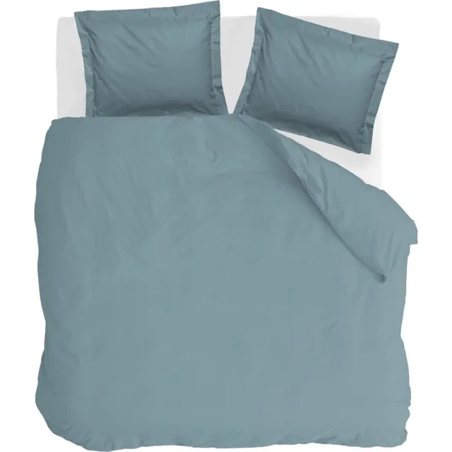 Walra Dekbedovertrek Forever Cotton - 200x220 - 100% Percale Katoen - Zeeblauw