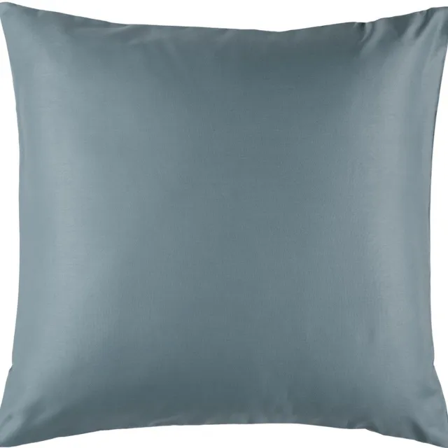 De Witte Lietaer Kussensloop Olivia Arctic - 63 x 63 cm - Katoen Satijn Blauw
