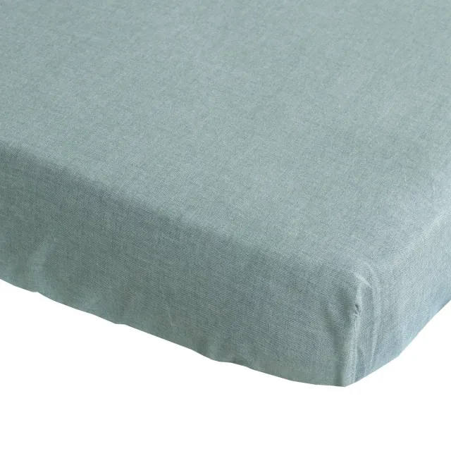 BINK Bedding Hoeslaken Bo Olijf 70 x 150 cm