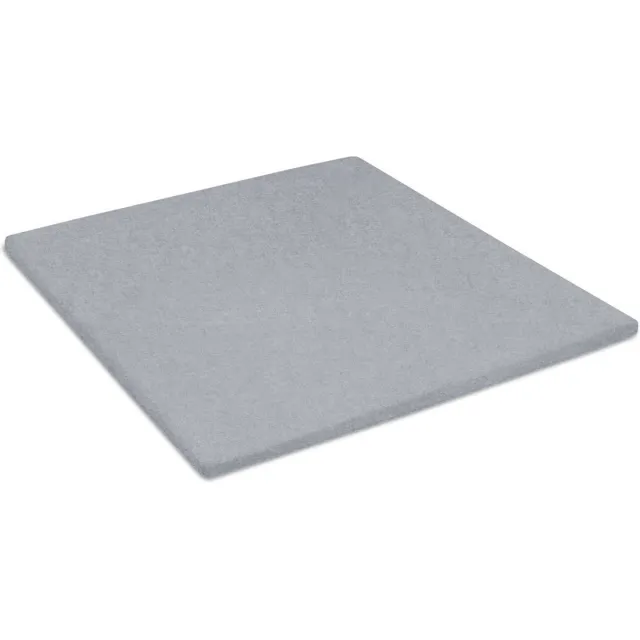 Eleganzzz Topper Hoeslaken 180gr/m2 Hoogwaardig Flanel - Licht Grijs - Hoeslaken 90x200cm -Flannellen Topper Hoeslaken - Eenpersoons