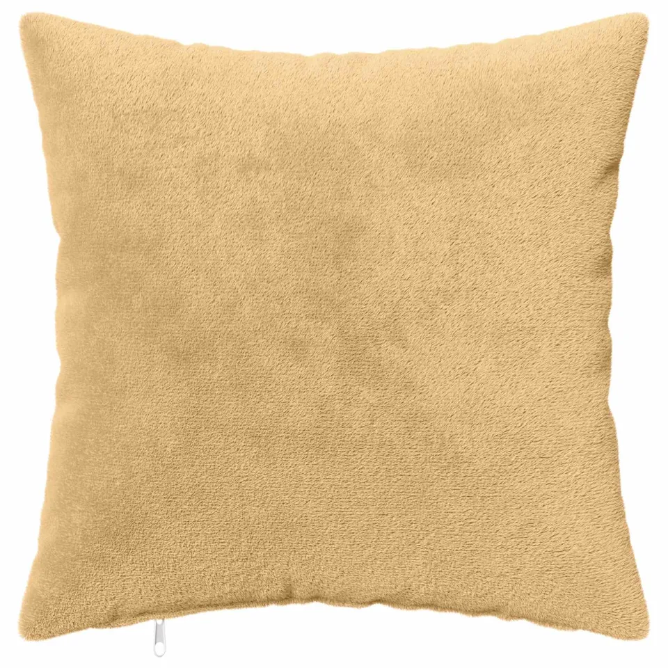 vidaXL Kussensloop 2 st HEERLEN Taupe 45 x 45 cm Flanel