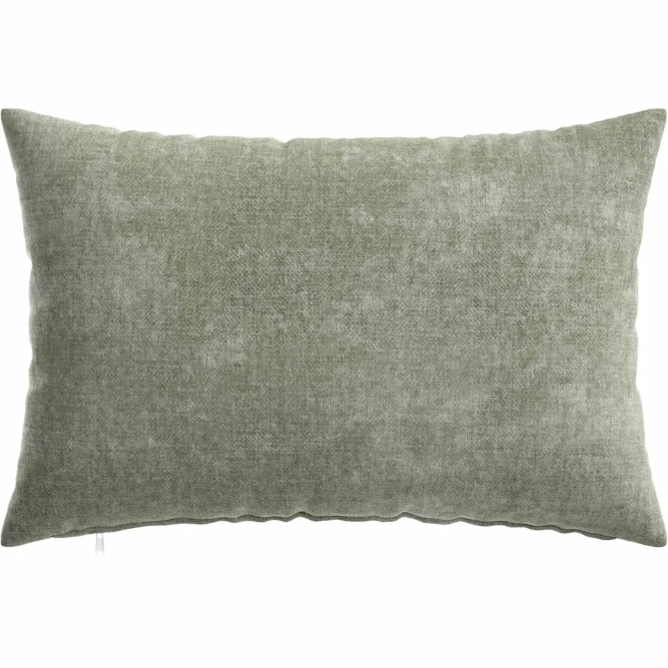 vidaXL Kussensloop 6 st HEERLEN Groen 50 x 70 cm Chenille Stof