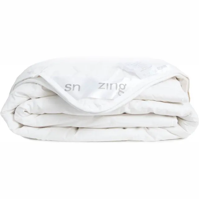 Snoozing Diamond Partnerdekbed - Tweepersoons - 200x200 cm - Wit