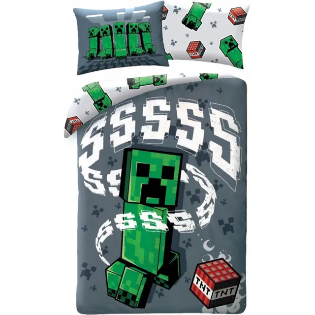 Minecraft Dekbedovertrek TNT - Katoen Multicolor