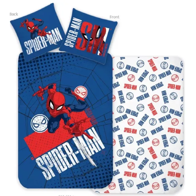 Spider-Man Spiderman dekbedovertrek City Rescue - katoen Blue