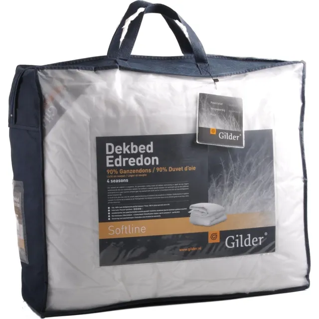 Gilder 90 gans Softline 4-seizoenen Dekbed - Wit 140x200
