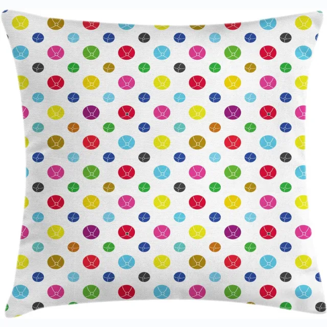 ABAKUHAUS kussenhoes – veelkleurig 40x40 cm – dubbelzijdig bedrukt, multicolor Mehrfarbig