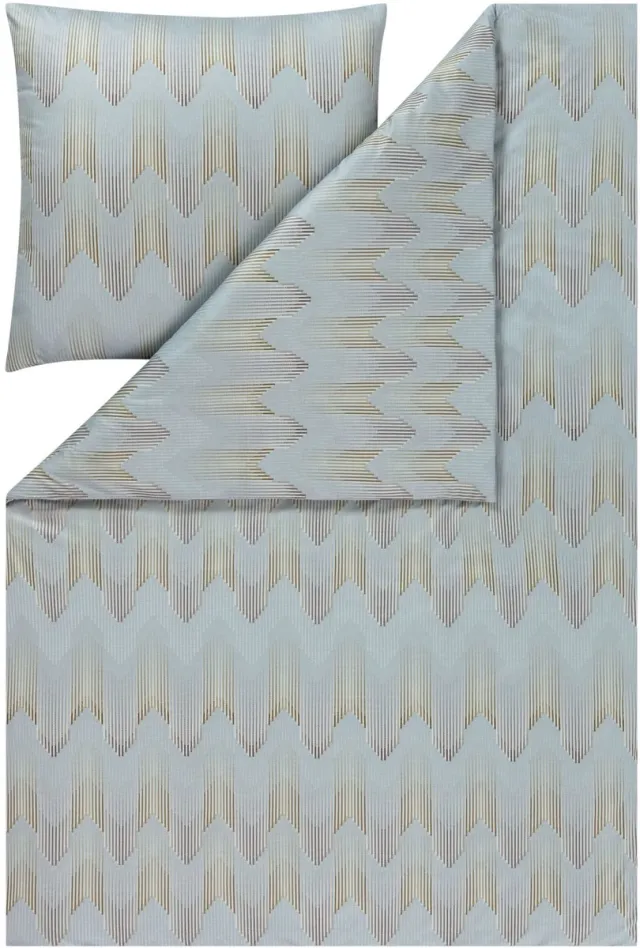 Estella Cielo - Dekbedovertrekset - Mako Interlock Jersey - 160 x 200 cm - Grijs