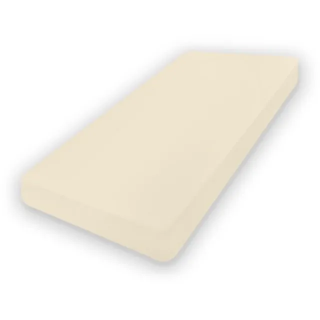 Matex Jersey PREMIUM - Hoeslaken - 190x210, 200x220x30 - Ecru