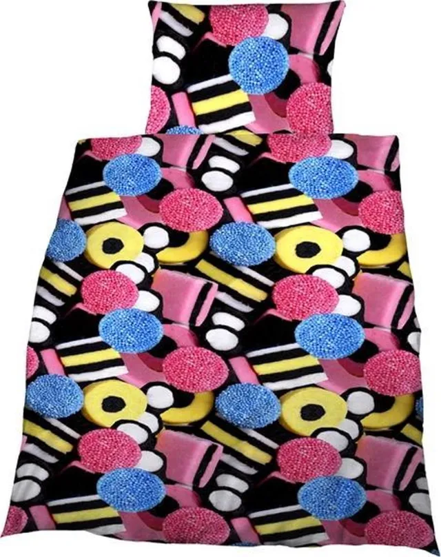 Kids Trend English Sweet Dekbedovertrek - Eenpersoons - 140x200 cm - Multi