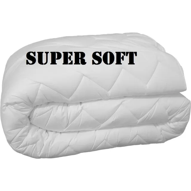princessdekbedden Ultra Soft Princessdekbed Enkel -Eenpersoons-XL-140x220 cm- Anti Allergie-Wasbaar -Wit