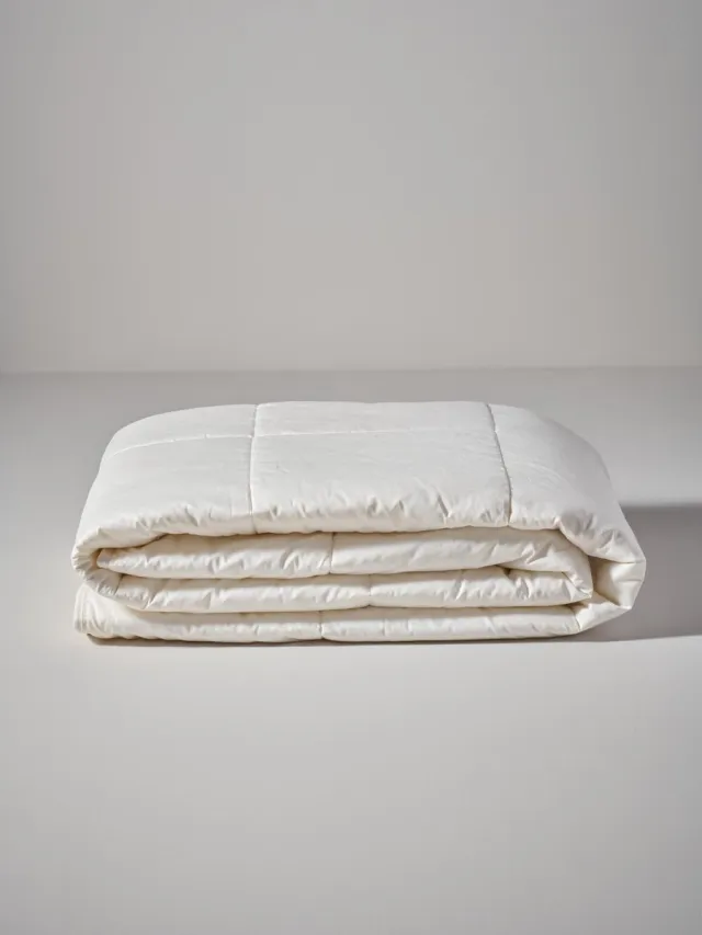 Essenza The Natural Wool Zomerdekbed Wit - 260x220 cm