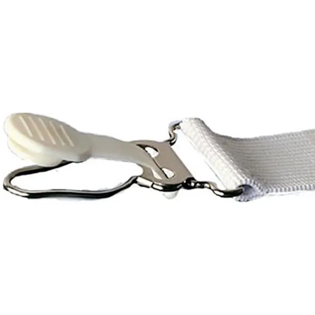 Wenko Beddenspanner 29 Cm Staal/katoen Wilt/zilver 4 Stuks Wit