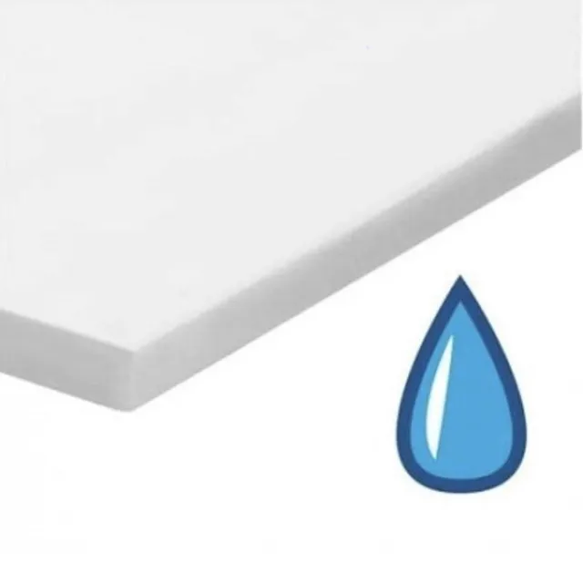 Home bedding waterdicht Matrasbeschemer hoeslakenbadstof- Antibacterieel-VoorTopper-Tweepersoons-140x200 cm- Wit