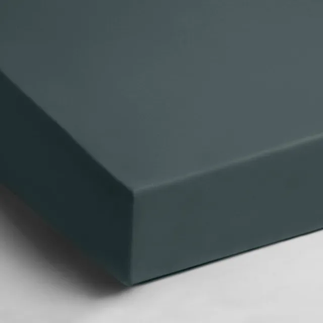 Zavelo Jersey Hoeslaken Donker Groen-1-persoons (80/90x200 cm)