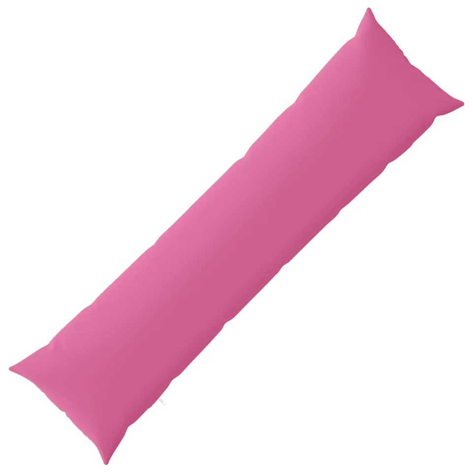 vidaXL Kussensloop HEERLEN Roze 40 x 145 cm Polyester