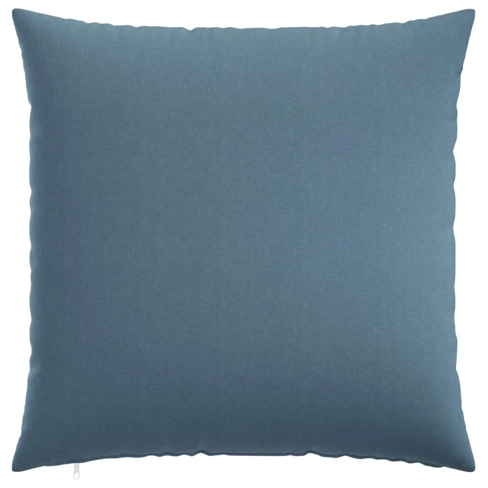 vidaXL Kussensloop 2 st HEERLEN Jeans Blauw 65 x 65 cm Stof, foto 2