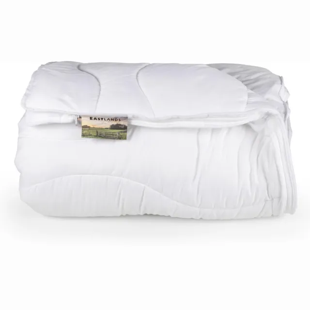 Eastlands Regge Dekbed - 4 Seizoenen - Synthetisch - 200x220cm Wit