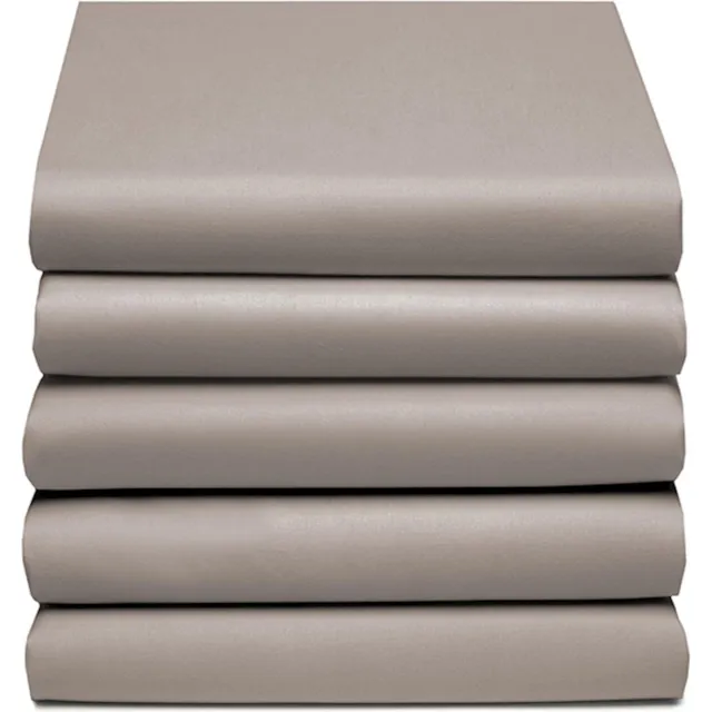 Cinderella Weekend - Topper hoeslaken (tot 15 cm) - Katoen - 180x210 cm - Taupe
