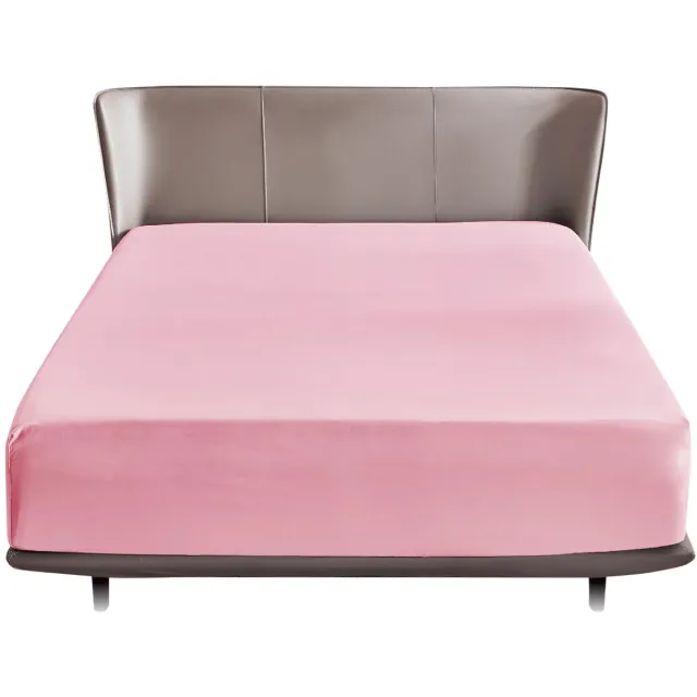 Ibenzoa Zacht en Comfortabel Hoeslaken voor Boxspring en Matrassen - 160 x 200 cm - Roze Microvezel groen