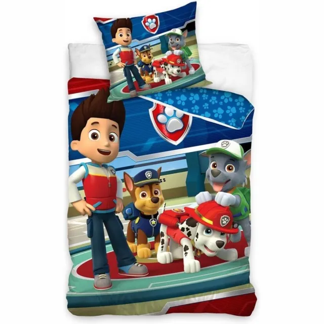 PAW Patrol Dekbedovertrek Ryder 140 x 200 cm - 65 x 65 cm Multicolor