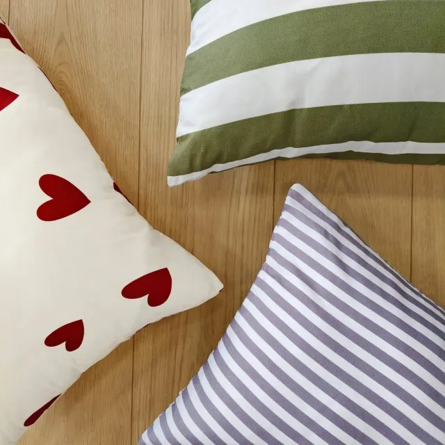 LOZKOHOLICY.PL Dekoratieve Kussensloop 50x60 cm - Zacht Microvezel met Rits - Paars