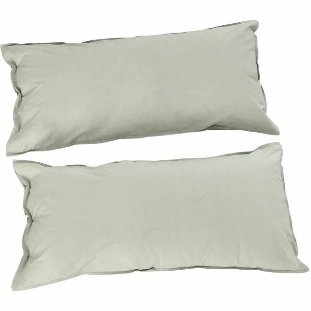 Loberon Kussenhoes set van 2 Calithen groen